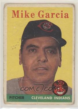 1958 Topps - [Base] #196 - Mike Garcia [Poor to Fair]