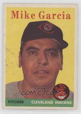 1958 Topps - [Base] #196 - Mike Garcia [Poor to Fair]