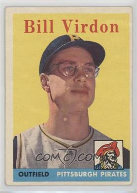 1958 Topps - [Base] #198 - Bill Virdon