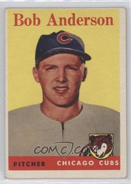 1958 Topps - [Base] #209 - Bob Anderson [Good to VG‑EX]