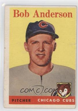 1958 Topps - [Base] #209 - Bob Anderson [COMC RCR Poor]