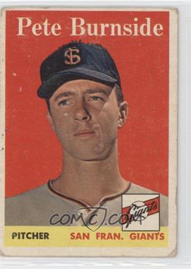 1958 Topps - [Base] #211 - Pete Burnside