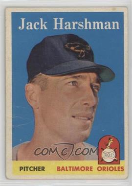 1958 Topps - [Base] #217 - Jack Harshman [COMC RCR Poor]