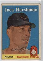 Jack Harshman [COMC RCR Poor]