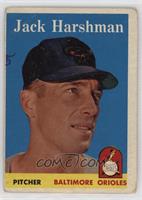 Jack Harshman [Poor to Fair]