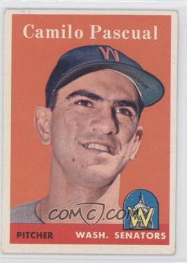 1958 Topps - [Base] #219 - Camilo Pascual [Noted]