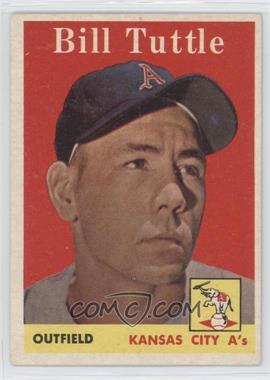 1958 Topps - [Base] #23.1 - Bill Tuttle (Player Name in White)
