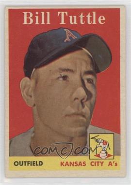 1958 Topps - [Base] #23.1 - Bill Tuttle (Player Name in White)