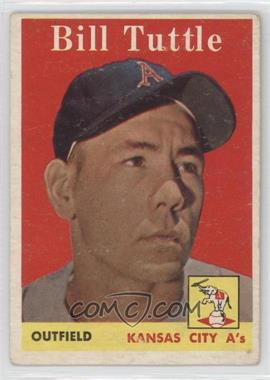 1958 Topps - [Base] #23.1 - Bill Tuttle (Player Name in White) [Good to VG‑EX]