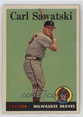 1958 Topps - [Base] #234 - Carl Sawatski