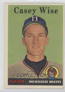 1958 Topps - [Base] #247 - Casey Wise
