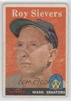 Roy Sievers [Poor to Fair]