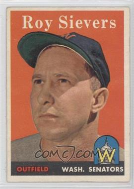 1958 Topps - [Base] #250 - Roy Sievers [Noted]