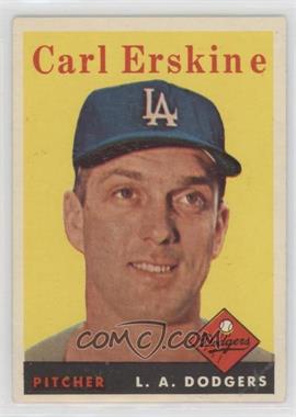 1958 Topps - [Base] #258 - Carl Erskine