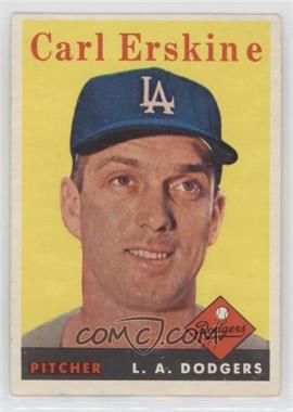 1958 Topps - [Base] #258 - Carl Erskine