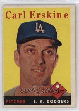 1958 Topps - [Base] #258 - Carl Erskine