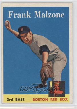 1958 Topps - [Base] #260 - Frank Malzone