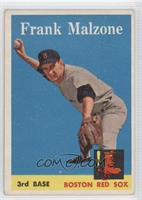 Frank Malzone [Noted]
