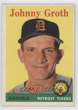 1958 Topps - [Base] #262 - Johnny Groth [Noted]