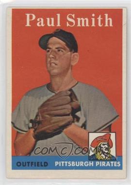 1958 Topps - [Base] #269 - Paul Smith