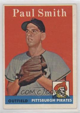 1958 Topps - [Base] #269 - Paul Smith