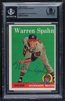 Warren Spahn [BAS BGS Authentic]