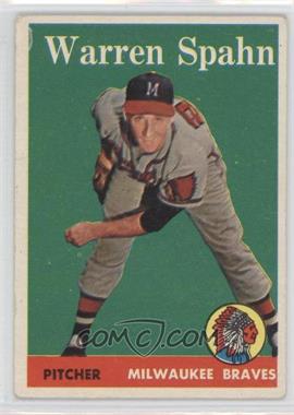 1958 Topps - [Base] #270 - Warren Spahn [Good to VG‑EX]