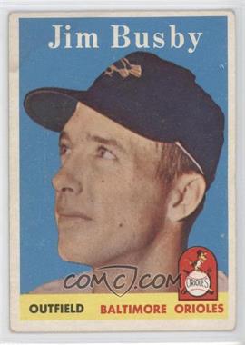 1958 Topps - [Base] #28 - Jim Busby [Good to VG‑EX]