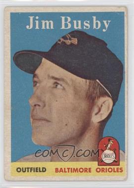 1958 Topps - [Base] #28 - Jim Busby [Good to VG‑EX]