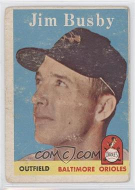 1958 Topps - [Base] #28 - Jim Busby [Good to VG‑EX]