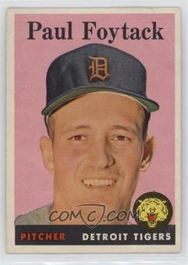 1958 Topps - [Base] #282 - Paul Foytack