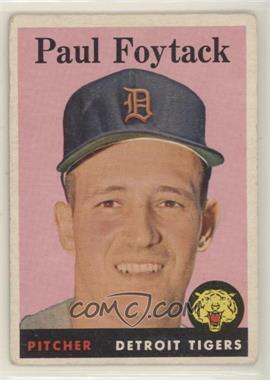 1958 Topps - [Base] #282 - Paul Foytack