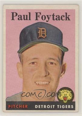 1958 Topps - [Base] #282 - Paul Foytack