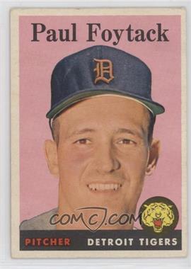 1958 Topps - [Base] #282 - Paul Foytack