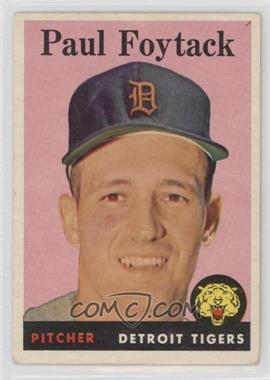 1958 Topps - [Base] #282 - Paul Foytack