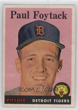 1958 Topps - [Base] #282 - Paul Foytack