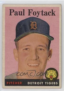 1958 Topps - [Base] #282 - Paul Foytack