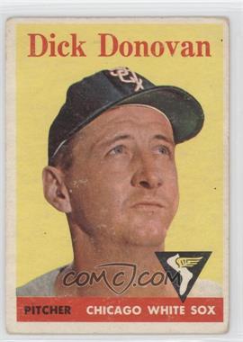 1958 Topps - [Base] #290 - Dick Donovan [Good to VG‑EX]