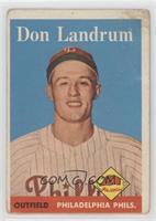 Don Landrum [Poor to Fair]