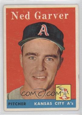 1958 Topps - [Base] #292 - Ned Garver [Good to VG‑EX]