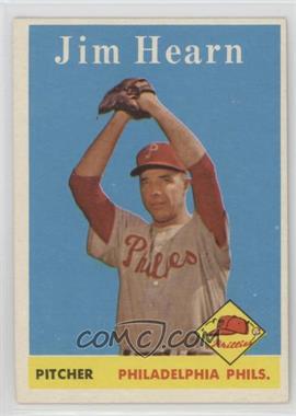 1958 Topps - [Base] #298 - Jim Hearn [Poor to Fair]