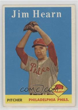 1958 Topps - [Base] #298 - Jim Hearn [Poor to Fair]