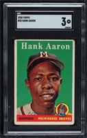 Hank Aaron (Player Name in White) [SGC 3 VG]