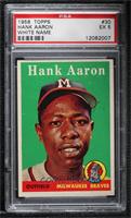 Hank Aaron (player name in white) [PSA 5 EX]