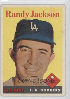 1958 Topps - [Base] #301 - Randy Jackson [Good to VG‑EX]