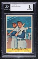 Tigers' Big Bats (Harvey Kuenn, Al Kaline) [BGS 6 EX‑MT]