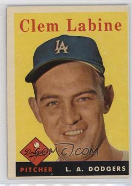 1958 Topps - [Base] #305 - Clem Labine