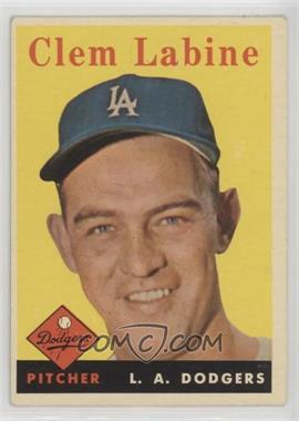 1958 Topps - [Base] #305 - Clem Labine