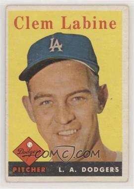 1958 Topps - [Base] #305 - Clem Labine