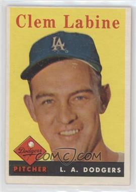 1958 Topps - [Base] #305 - Clem Labine